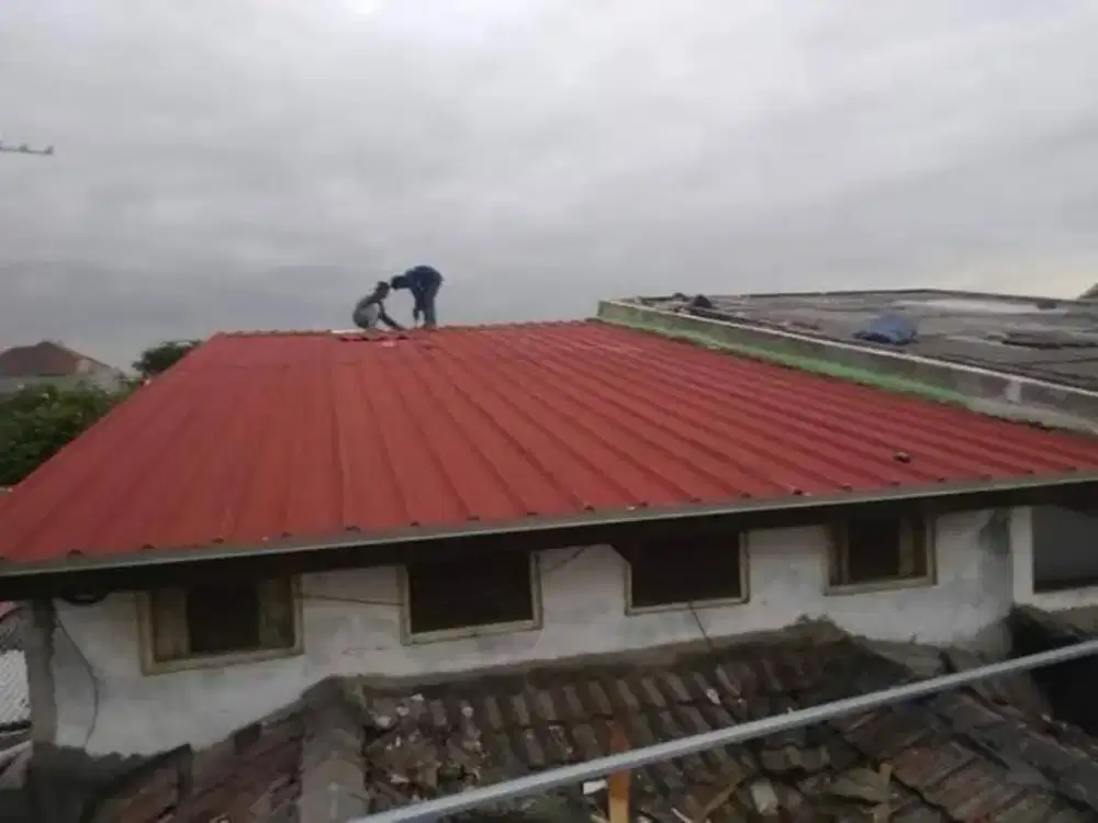 Renovasian atap rumah rangka baja ringan SNI