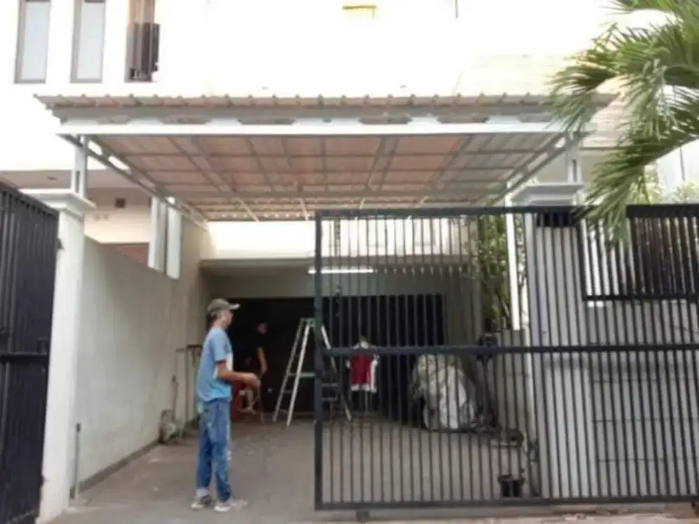 Kanopi baja ringan Atap alderon singgel layer