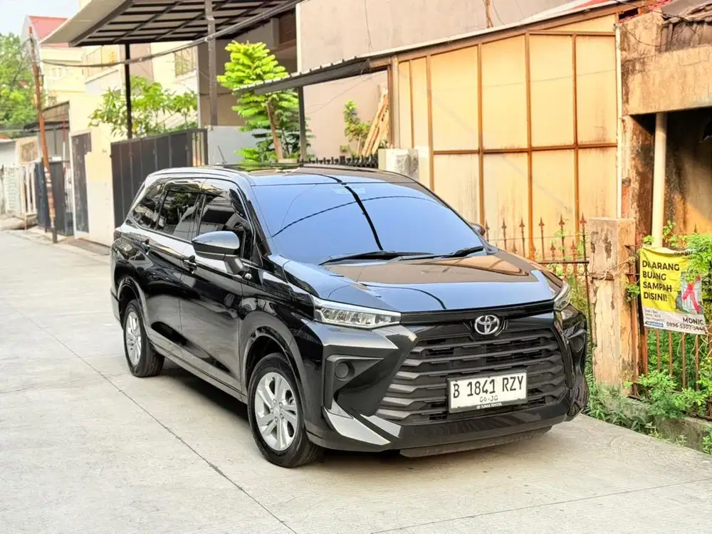 (Cash) Avanza 1.3 E CVT 2025 Hitam Metalik Pajak6/26 Km16rb Record