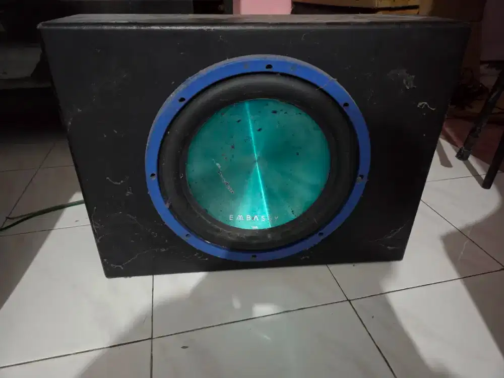 Speaker subwoofer embassy 10 inci