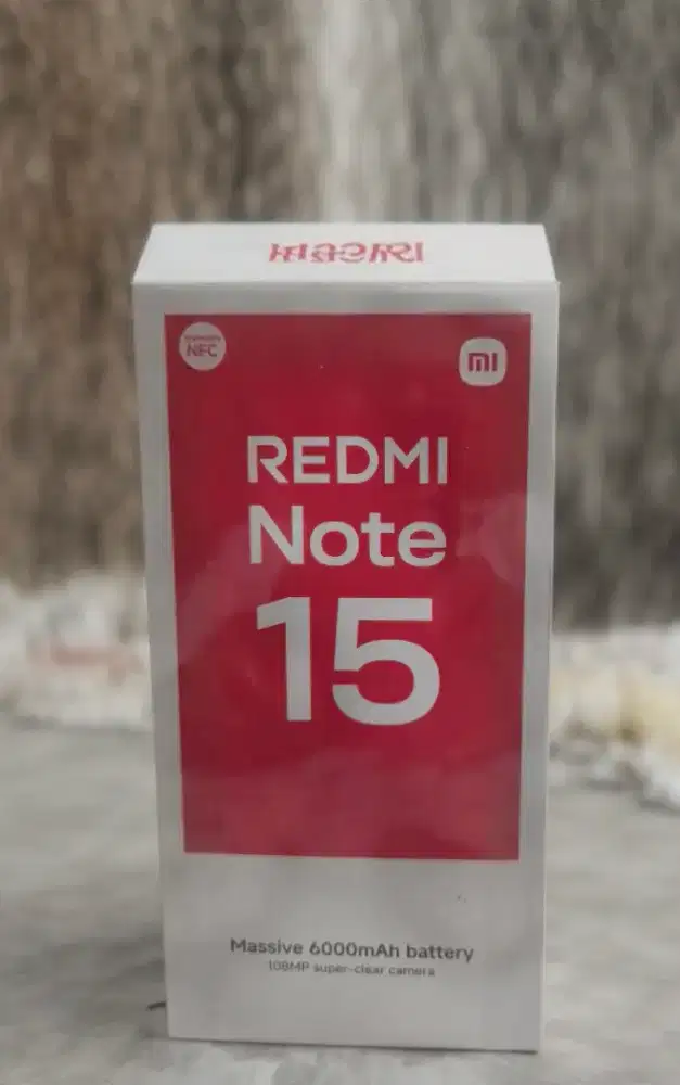 Xiaomi Redmi Note 15 Ram 8/256gb Baru Garansi Resmi