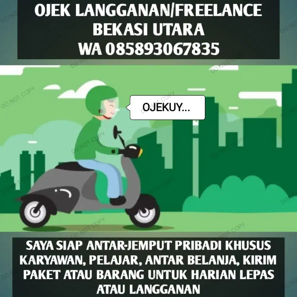 Ojek Langganan atau Freelance