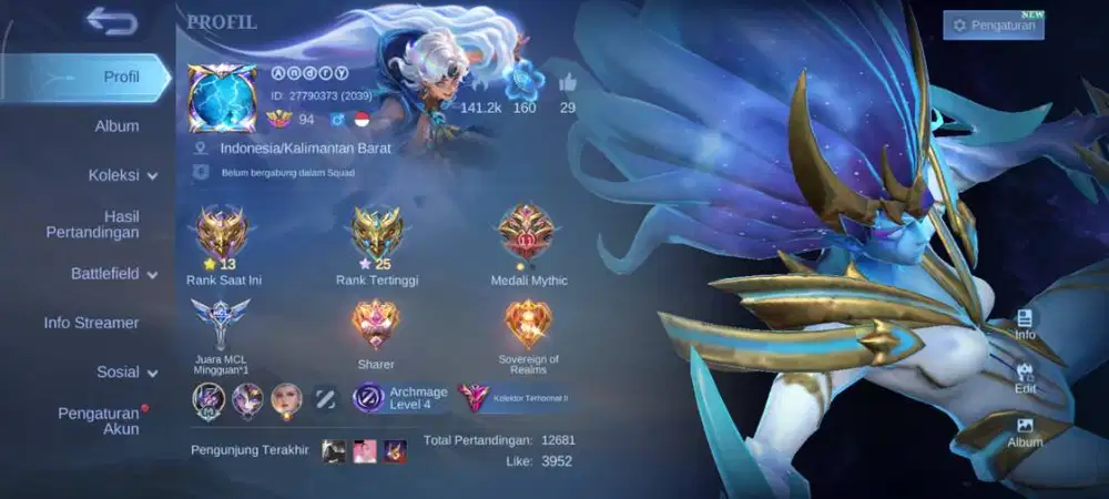 AKUN MOBILE LEGEND