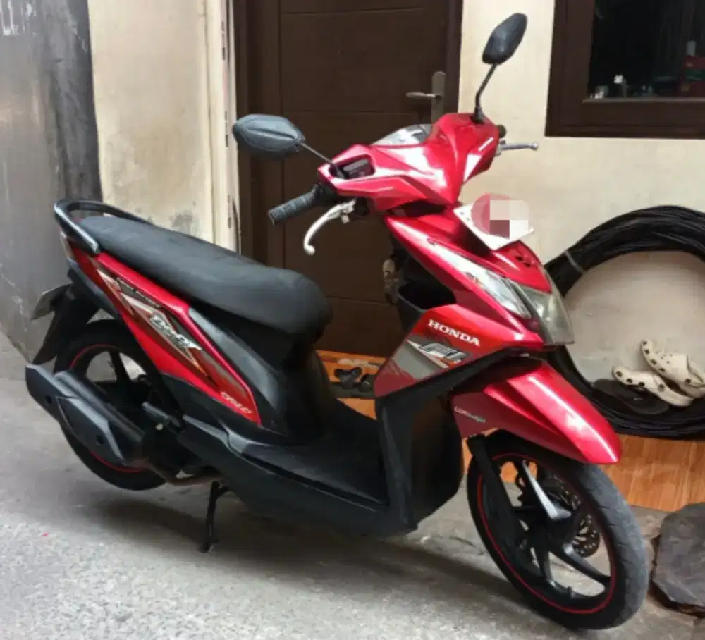 Honda Beat FI th 2014 Gress, Surat Lengkap, BU !!!