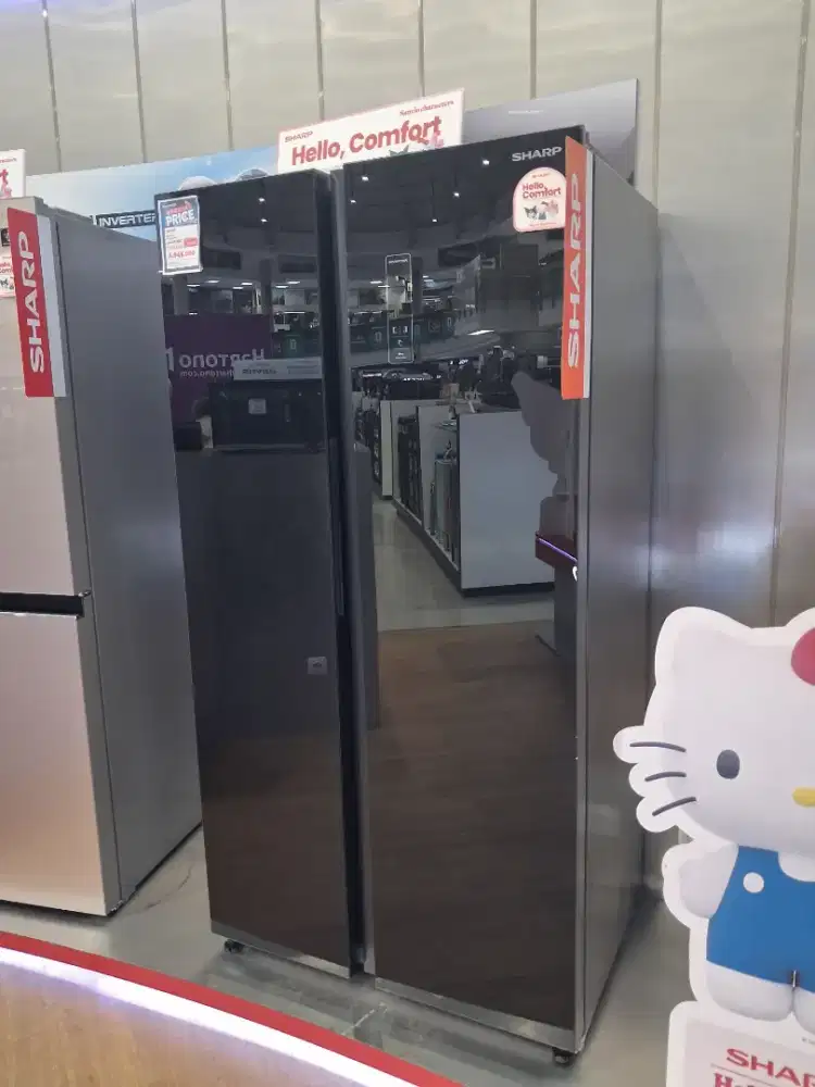 Kulkas Sharp 2 Pintu Inverter