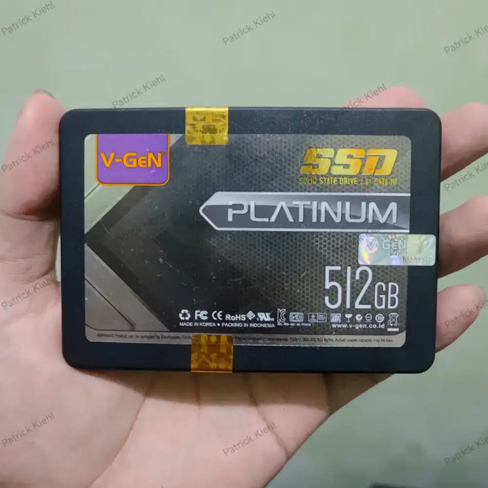 [Garansi 2031] V-GeN Platinum 512GB 2.5 SATA SSD