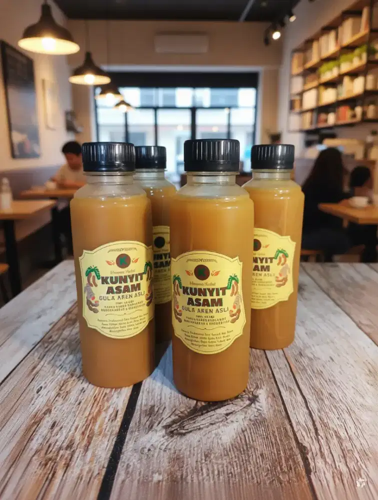 Minuman herbal kunyit Asam