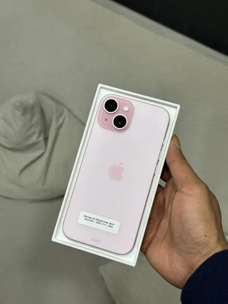 Iphone 15 basic 128gb pink ibox