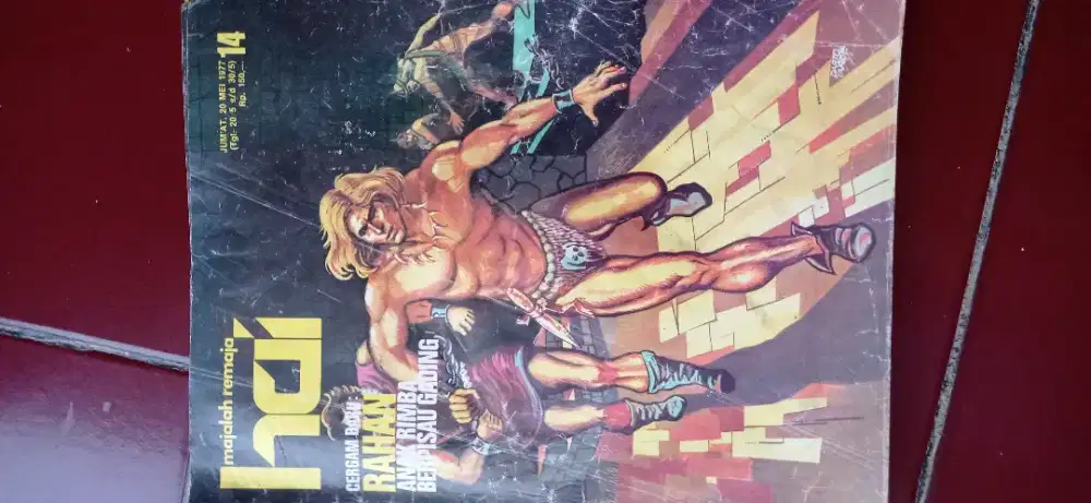 Bundle Tabloid Majalah Hai  Lawas jadul tahun 1977