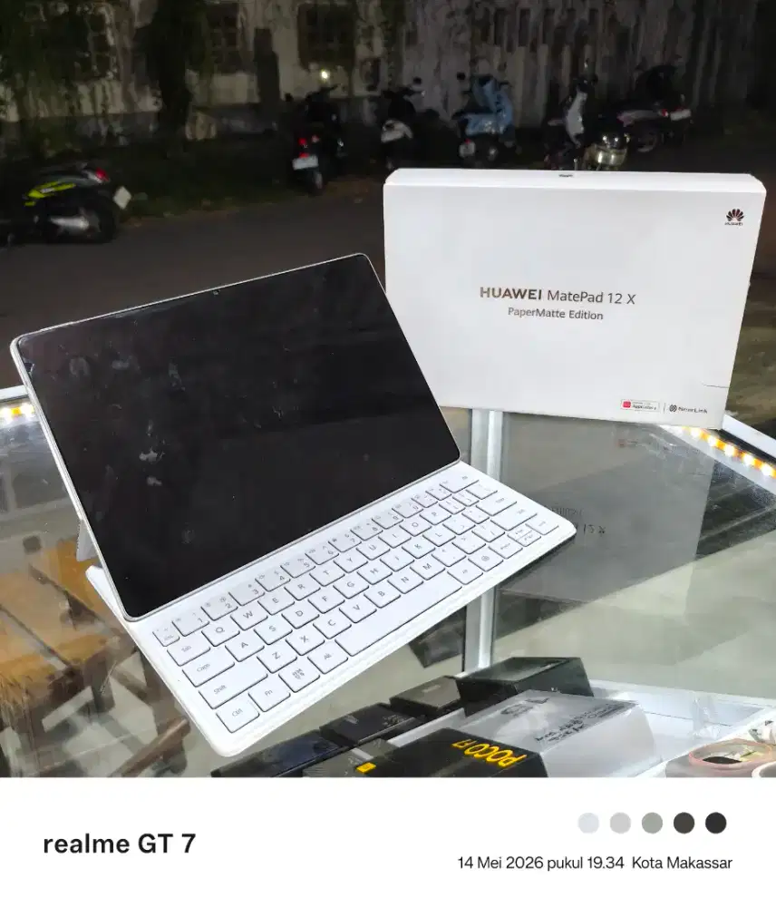 Huawei matepad 12x ram 12/256 gb keyboardnya 50%