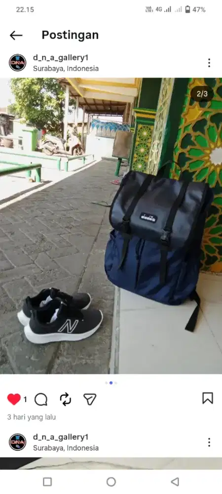 Sepatu NB ori diskon
