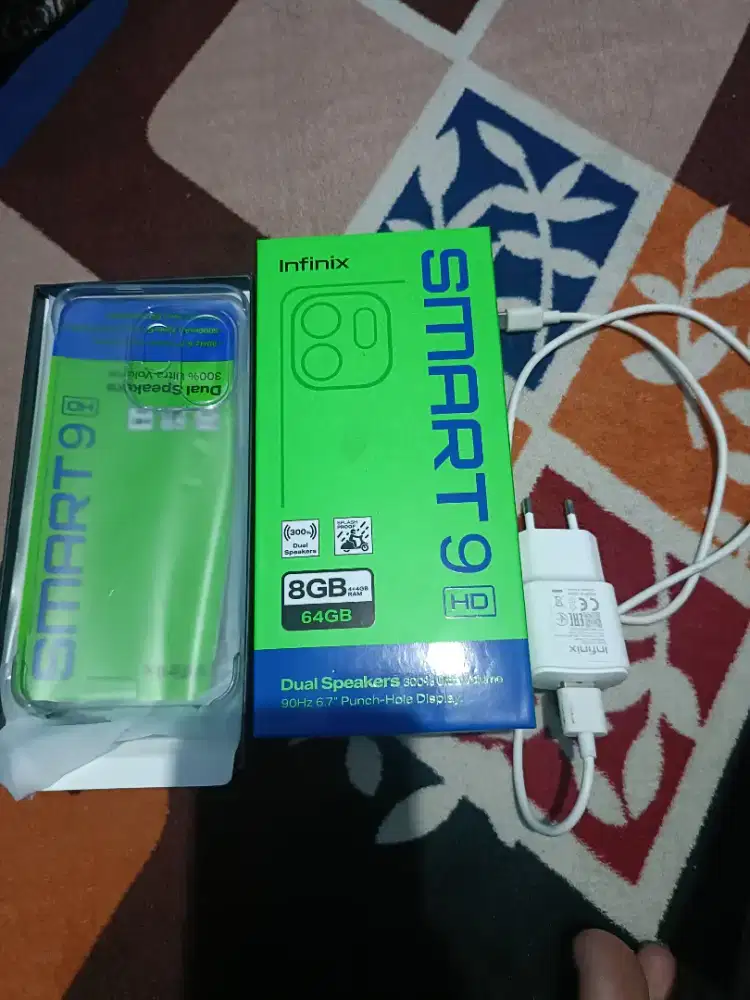Infinix Smart 9 HD 4+4/64 Fullset Barter Tt