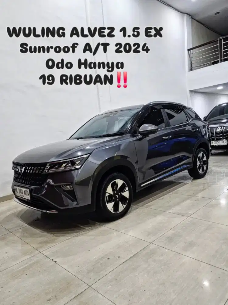 Wuling ALVEZ 1.5 EX Sunroof A/T 2024 / 2025 wrv grey raize 2022