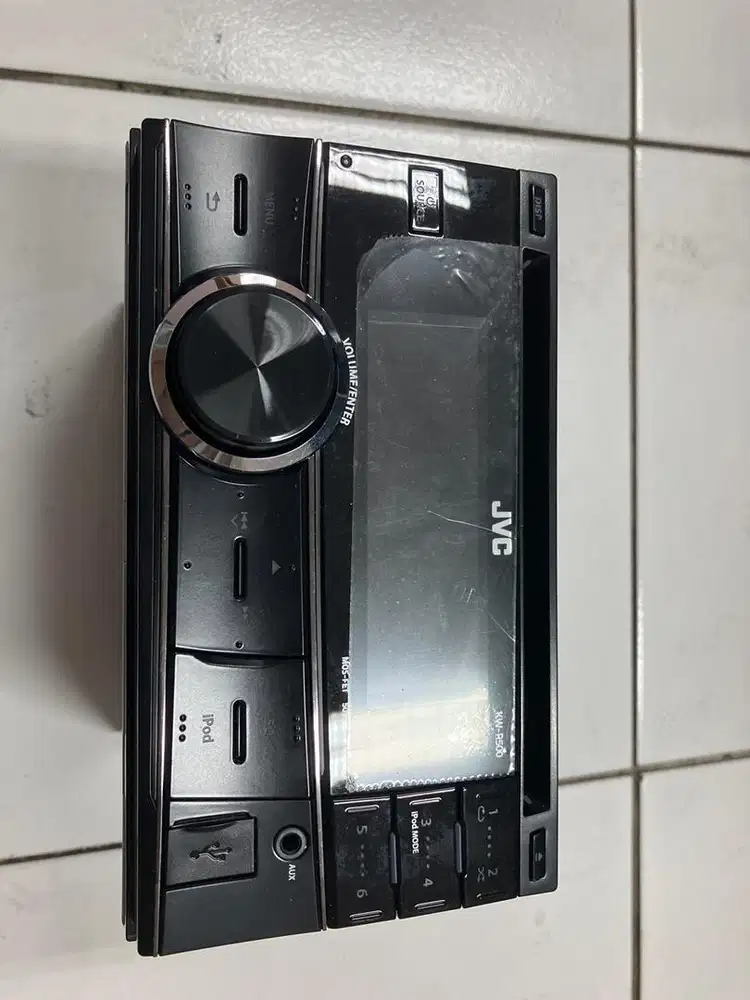 Head Unit JVC KW-R500H4 USB CD Aux Radio ex Honda Jazz 2014