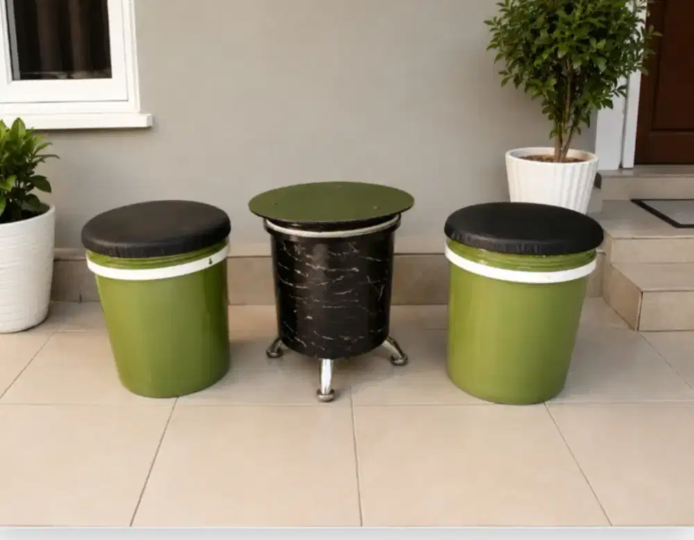 Kursi Meja Tong 1 Set