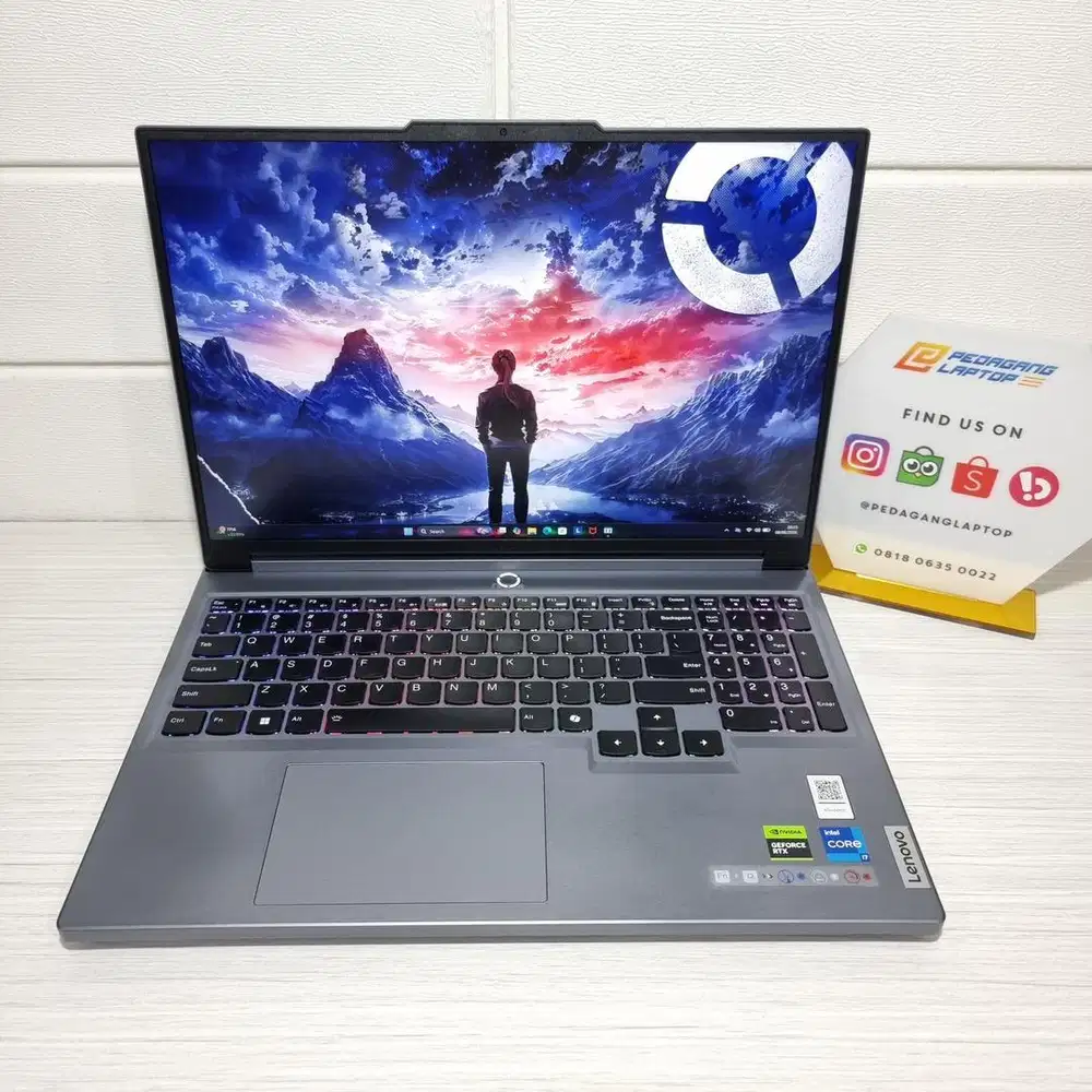 LENOVO LEGION 5 16IRX9 Core i7-14650HX RAM 16GB SSD 512GB RTX 4050 WQX
