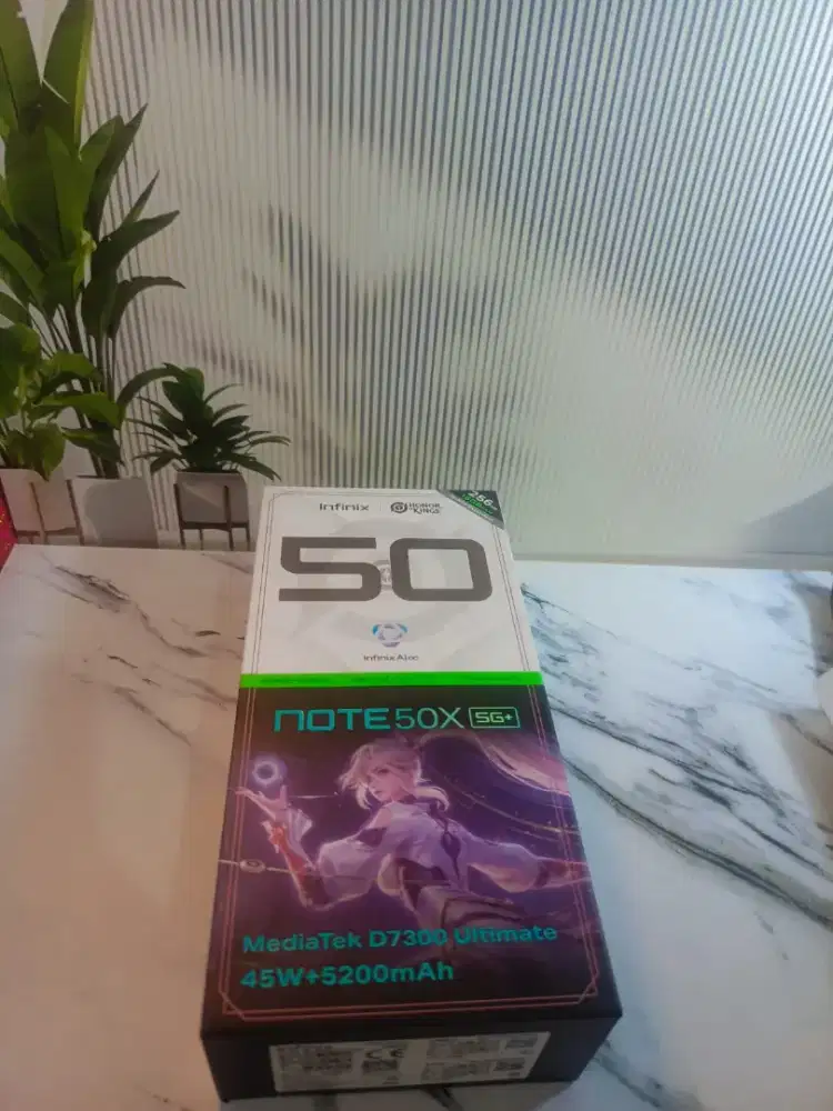 Infinix note 50x 8+8/256