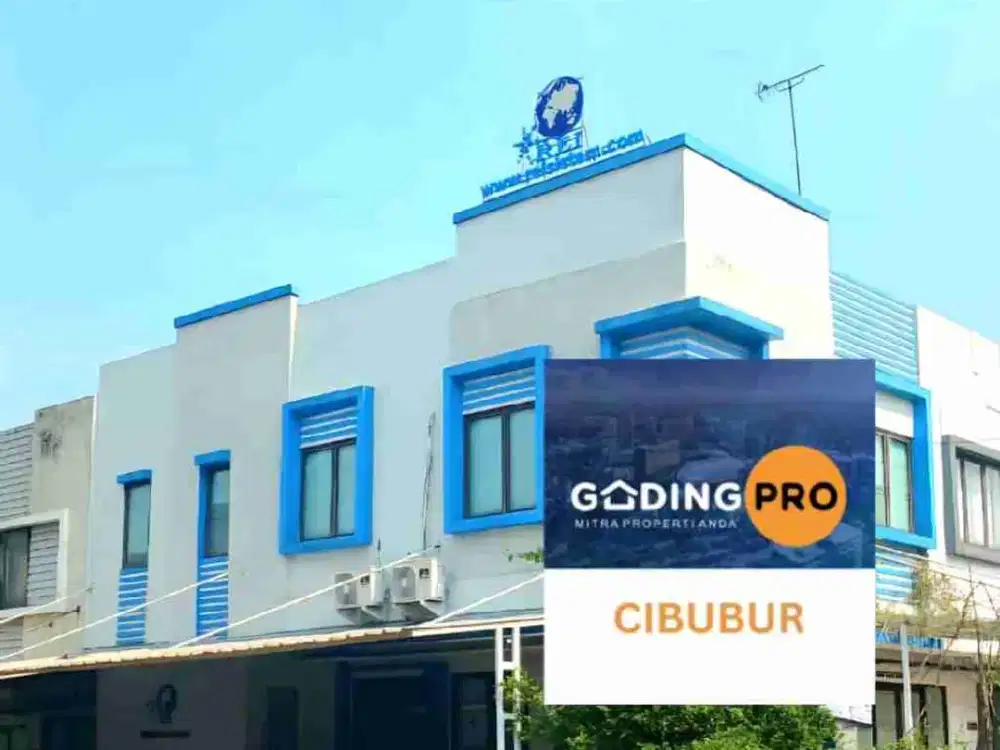 DIJUAL RUKO HOEK STRATEGIS DI LEGENDA WISATA CIBUBUR