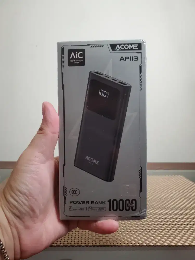 Acome AP113 CCC sertifikat Powerbank 10.000mah Acome