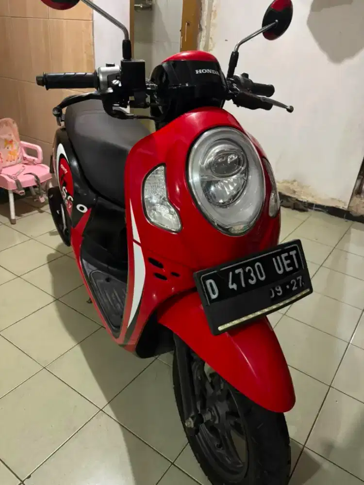 Scoopy CBS idling stop lengkap isi