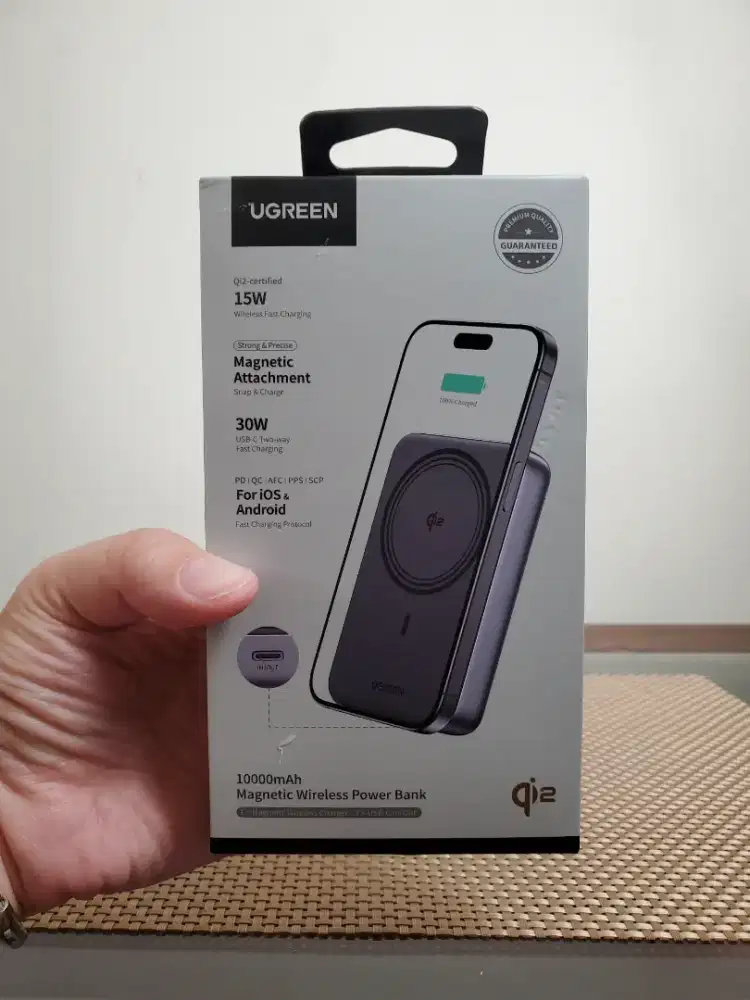 Powerbank  wireless Ugreen PB761 support magsafe