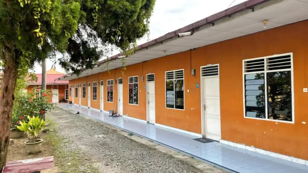 JUAL TANAH 50X50 ADA RUMAH, KOS, KONTRAKAN