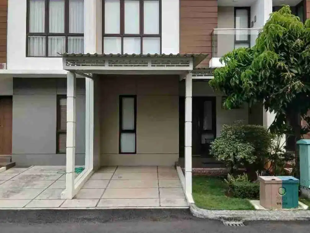 rumah sewa murah full furnished di cluster Olive summarecon bekasi
