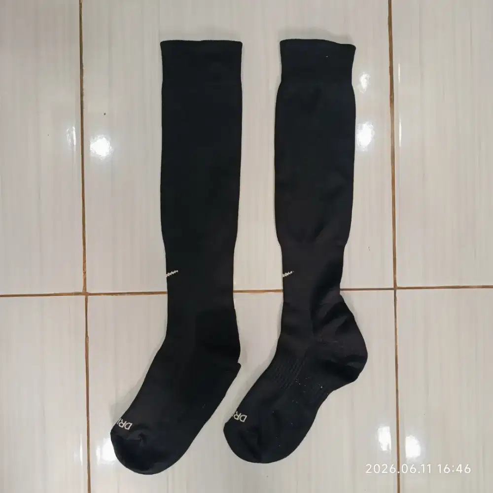 DIJUAL KAOS KAKI BOLA NIKE CLASSIC DRI-FIT BLACK ORIGINAL, ALL SIZE