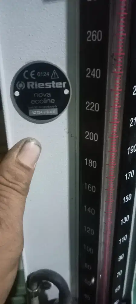 tensimeter manual model Riester Nova Ecoline