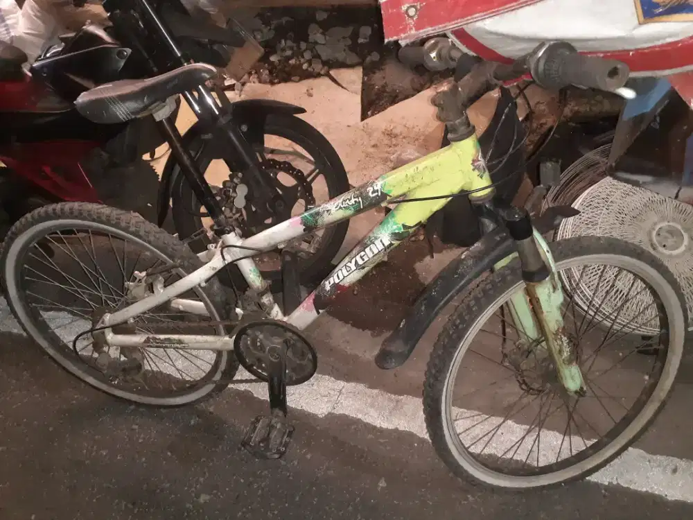 SEPEDA MTB POLYGON Size 24 Alumunium