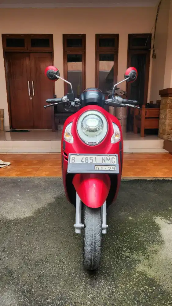 honda scoopy stylish 2024 merah