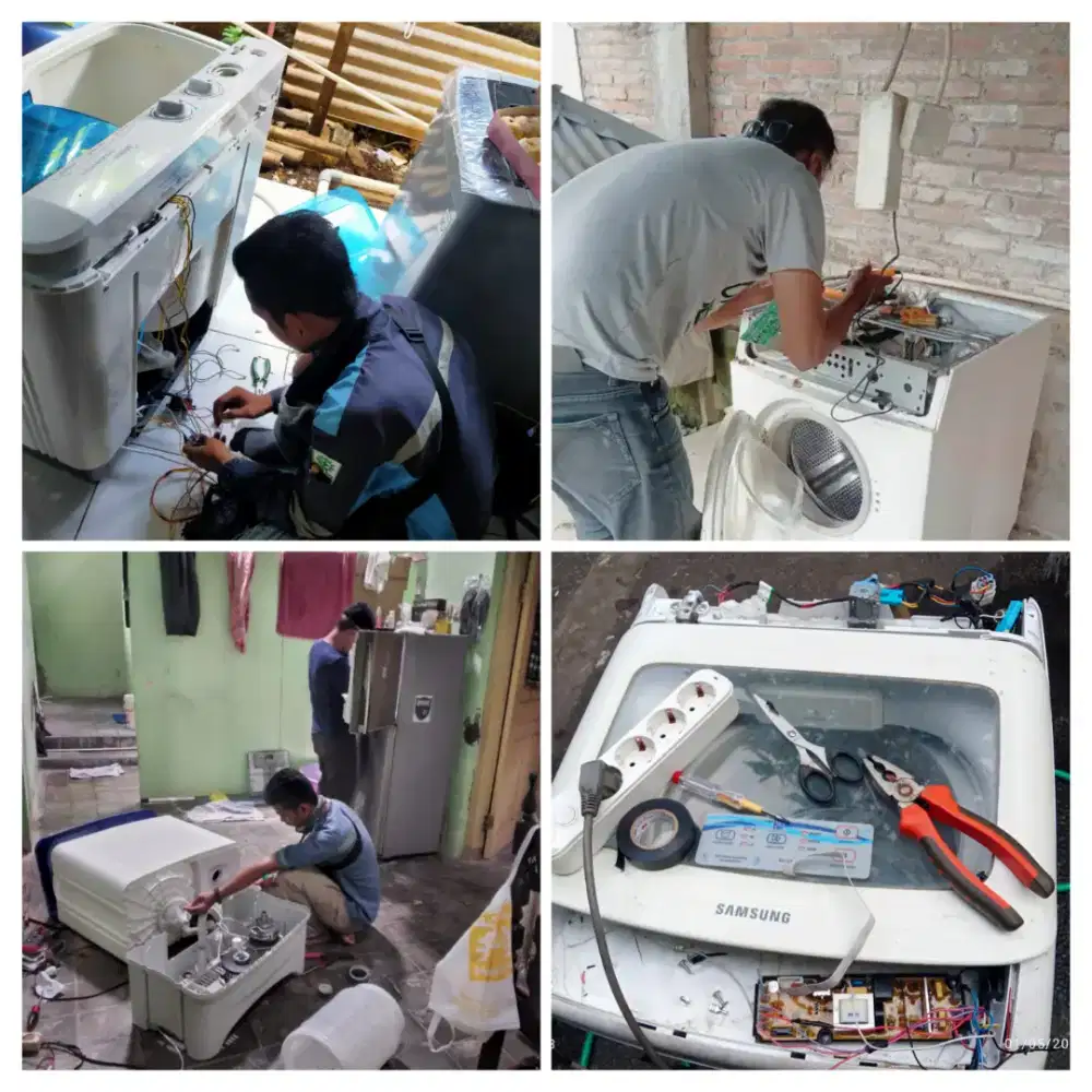 SERVICE MESIN CUCI & AC