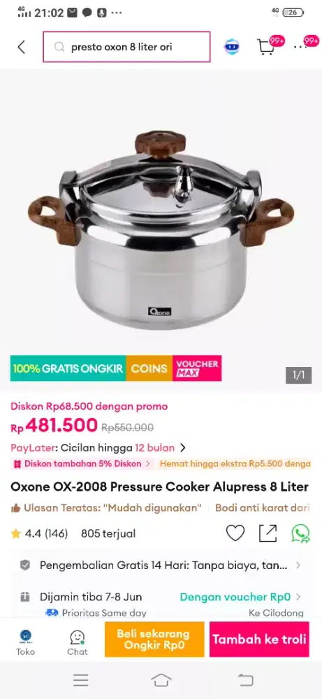 Perlengkapan masak dapur