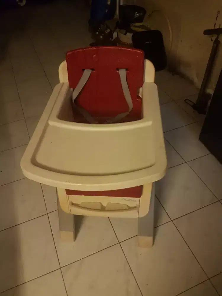 nuna kursi plus meja bayi japan orig