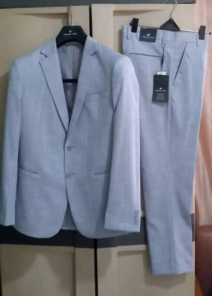 Jual Setelan Jas Blazer Pria Alessandro Vitali ORIGINAL SOGO
