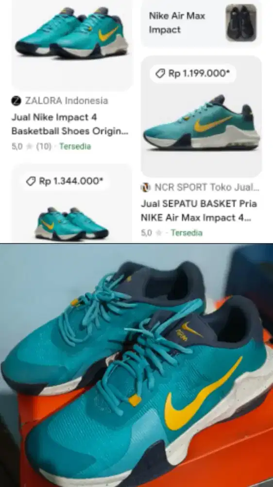Sepatu Nike original second nego