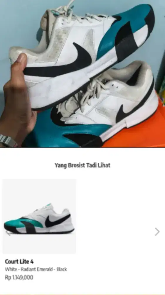 Sepatu Nike original second