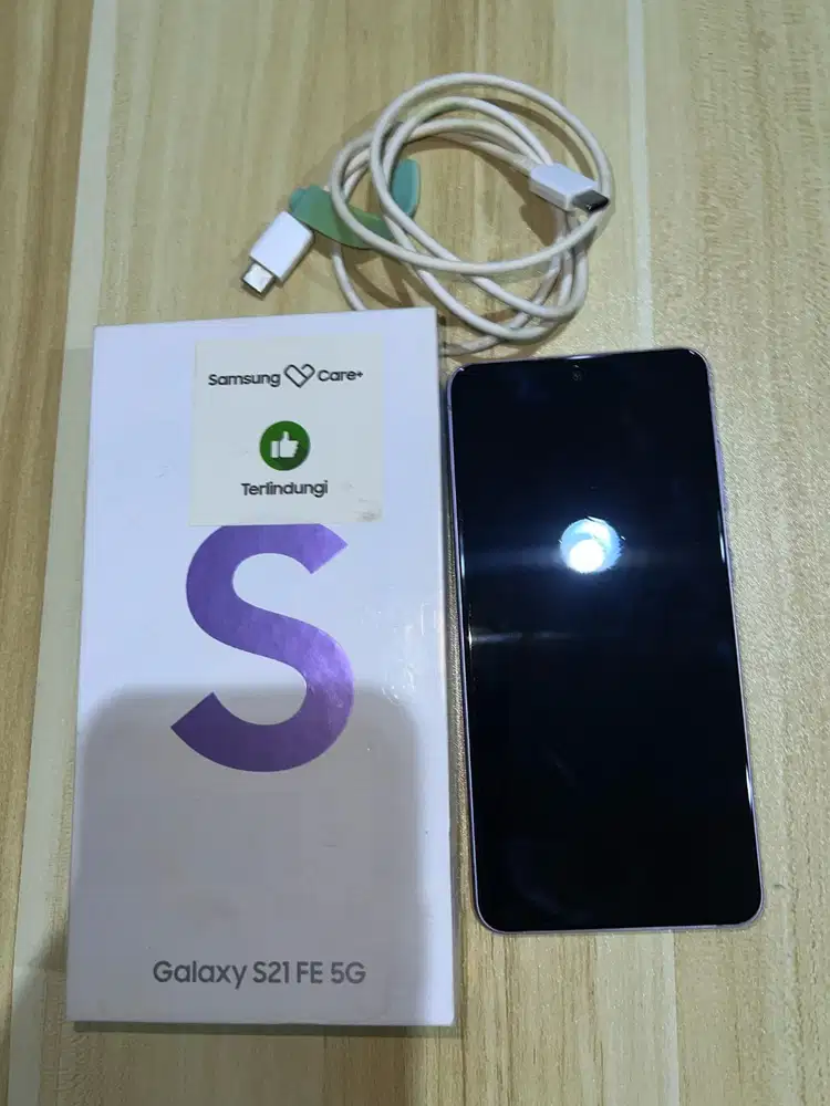 SAMSUNG S21FE FULLSET MULUS TANPA MINUS