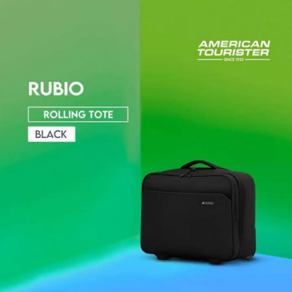 American tourister rubio rolling tote