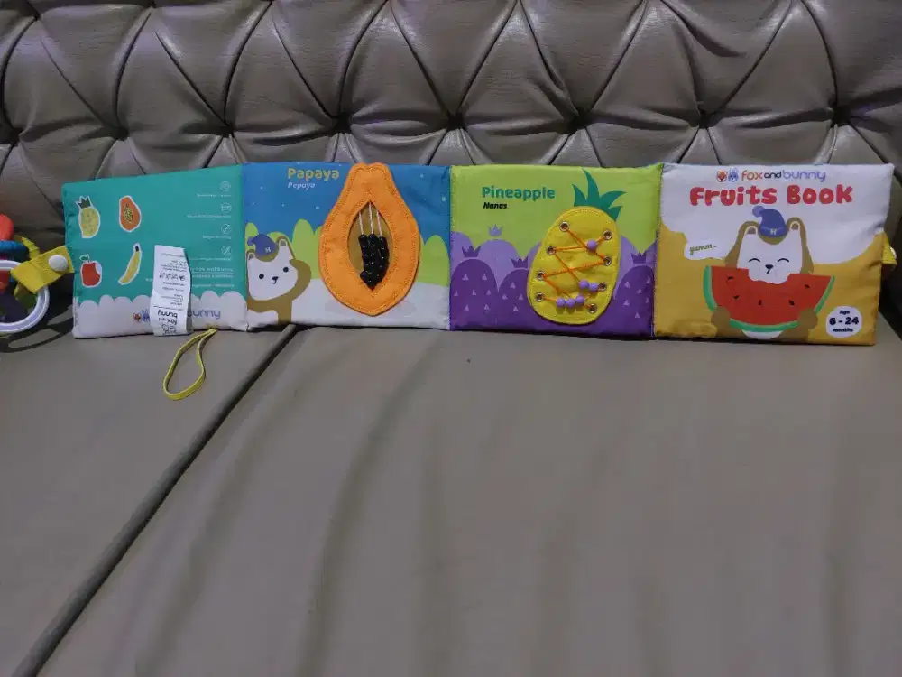 Fruit book foxand bunny