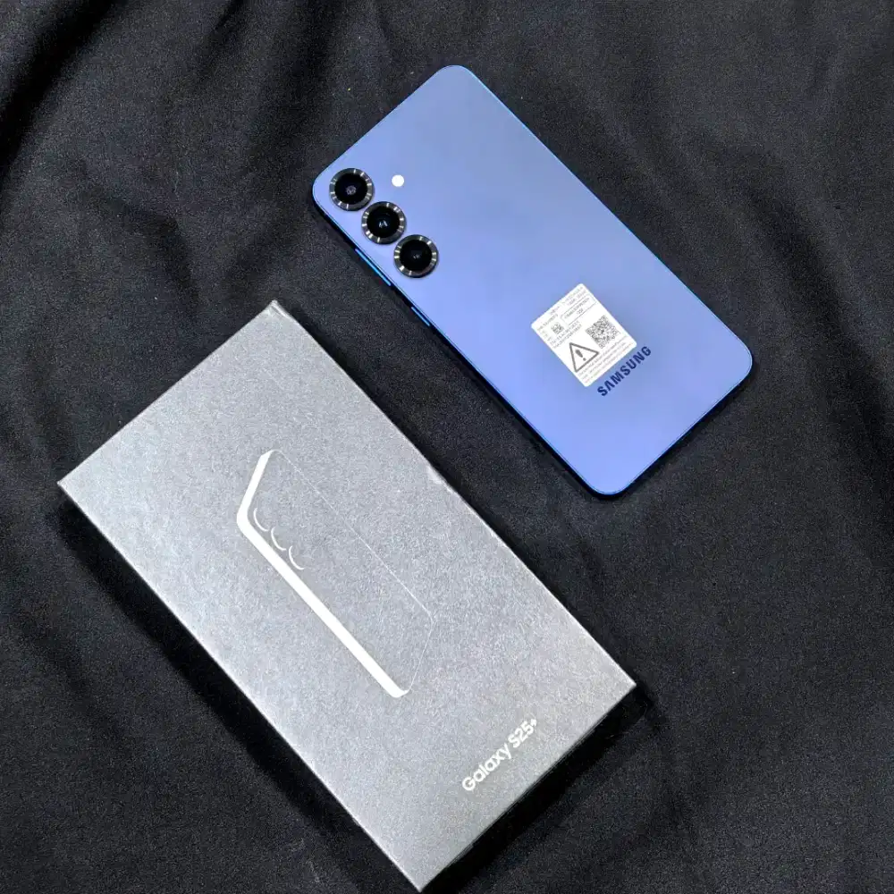 Samsung s25 plus 5g 256GB resmi mulus