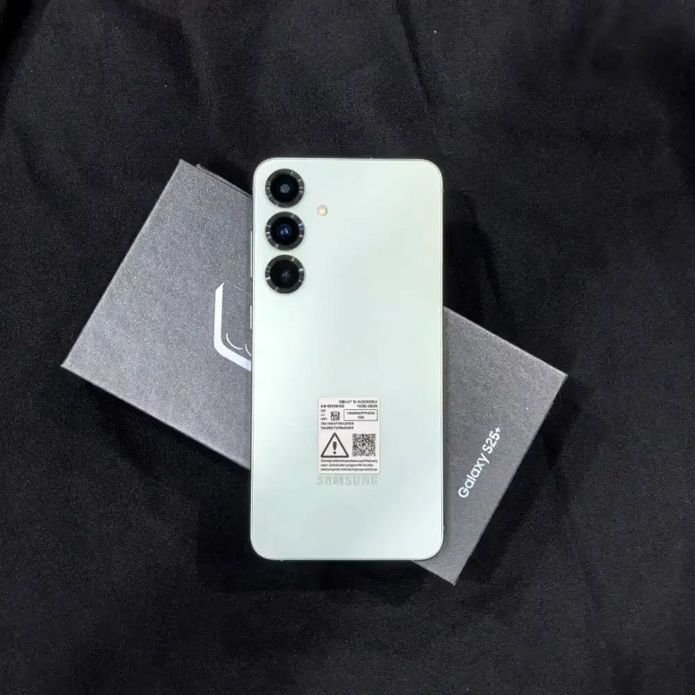Samsung s25 plus 5g 256GB resmi mulus