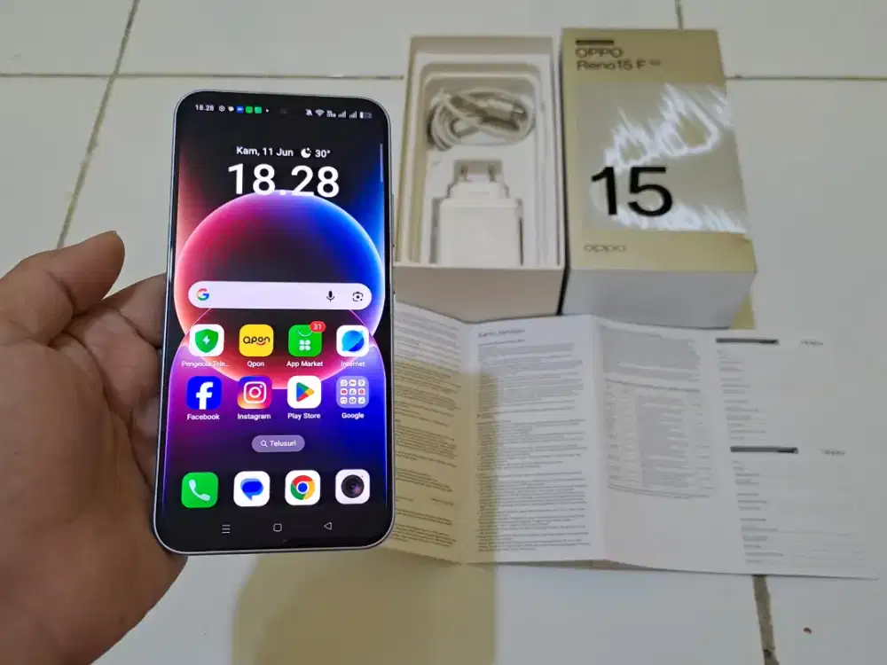 OPPO RENO 15F 5G RAM 12GB / 256GB AMOLED 50MP NFC Snapdragon 6 7000Mah