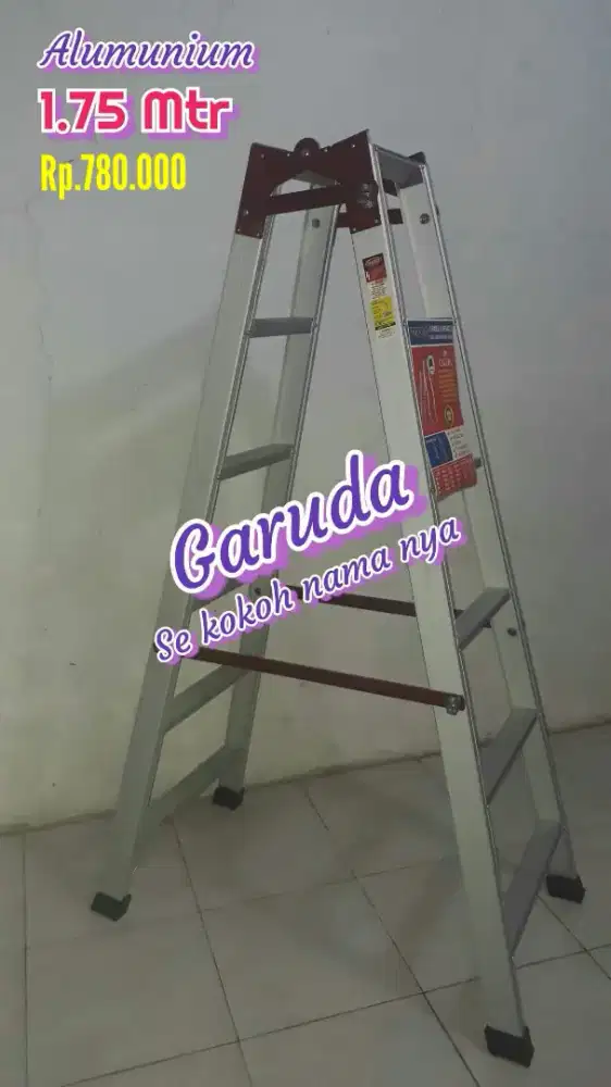 Tangga lipat almunium 1.75 mtr