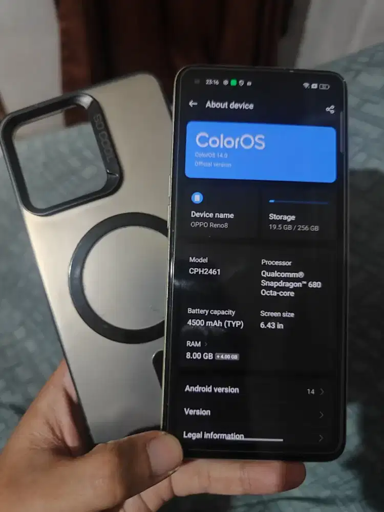Oppo Reno 8 8/256Gb 4G