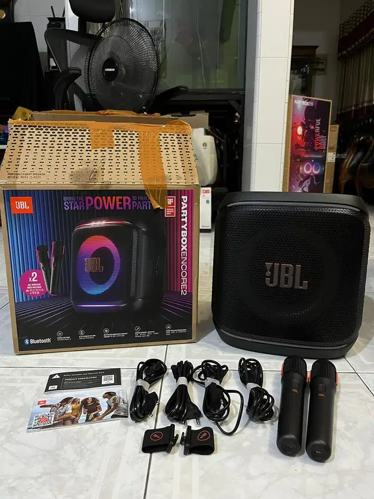 JBL PartyBox Encore 2 Fullset Original