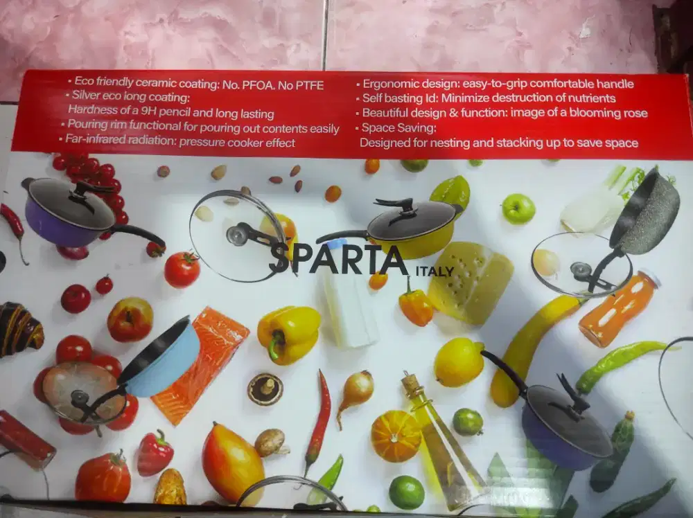 Panci sparta italy 30cm (Nego)