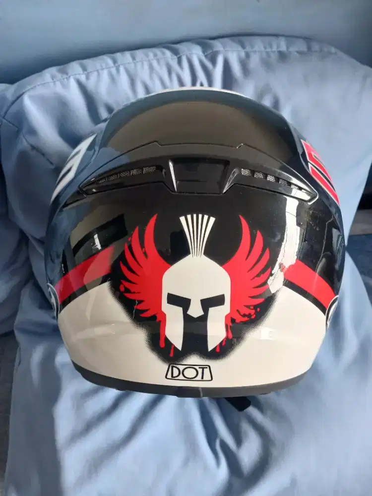 Helm HJC 99 Jorge Lorenzo full face size XL like new
