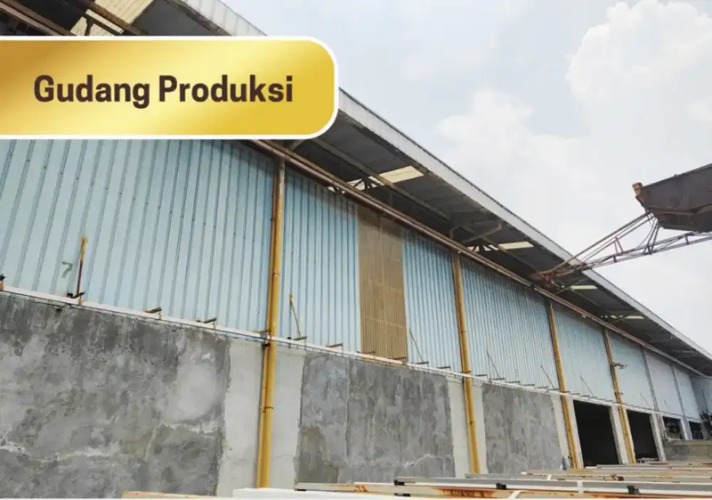 Dijual Cepat Gudang di Gunung Putri Bogor Jawa Barat
