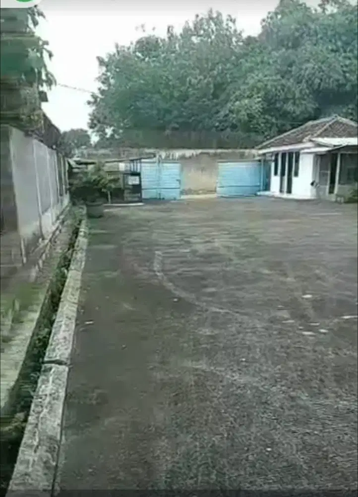 Jual tanah dan bangunan ex pabrik